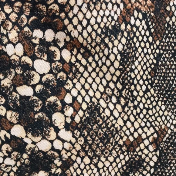 NWT Free People Two Faced Snakeskin Jegging - Picture 13 of 16